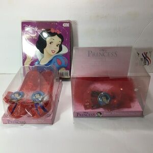 DISNEY SNOW WHITE SHOES, WIG AND TIARA FOR A CHILD NEW IN BOX